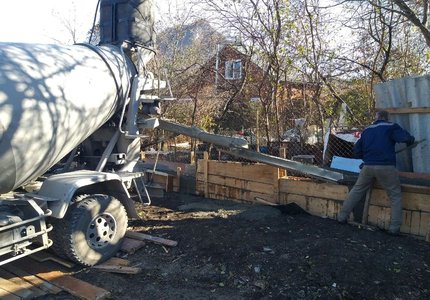 Миксер Касс Строй на объекте